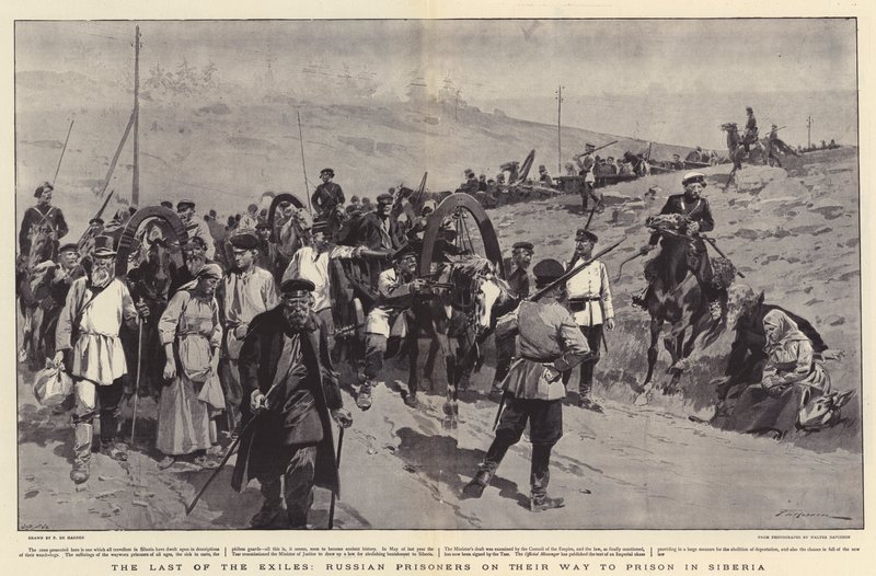 Sürgünlerin Sonu, Sibirya