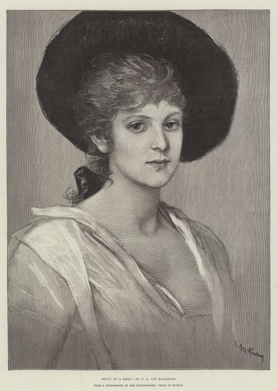 Bir Başkanın Çalışması by Frederich August Kaulbach