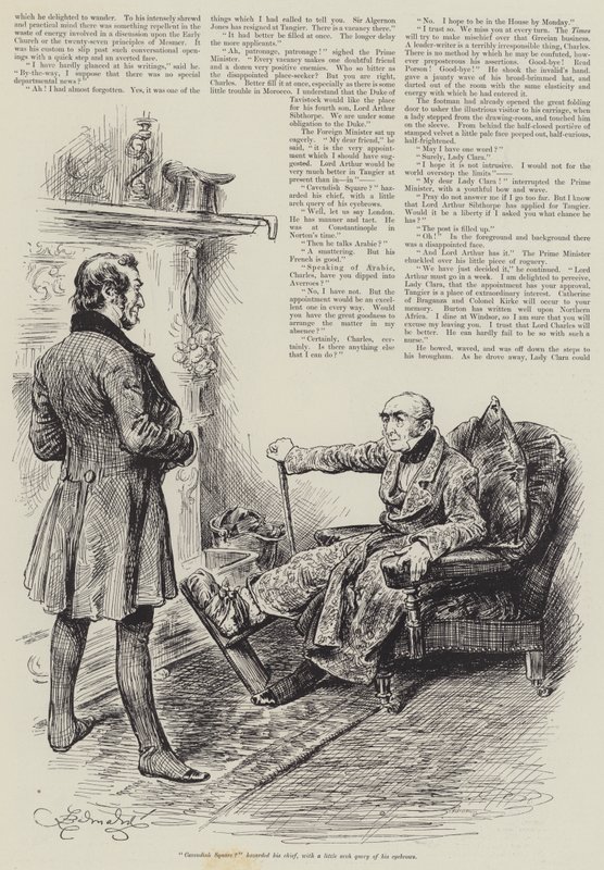 Bir Diplomasi Sorusu, Arthur Conan Doyle by Frederick Barnard