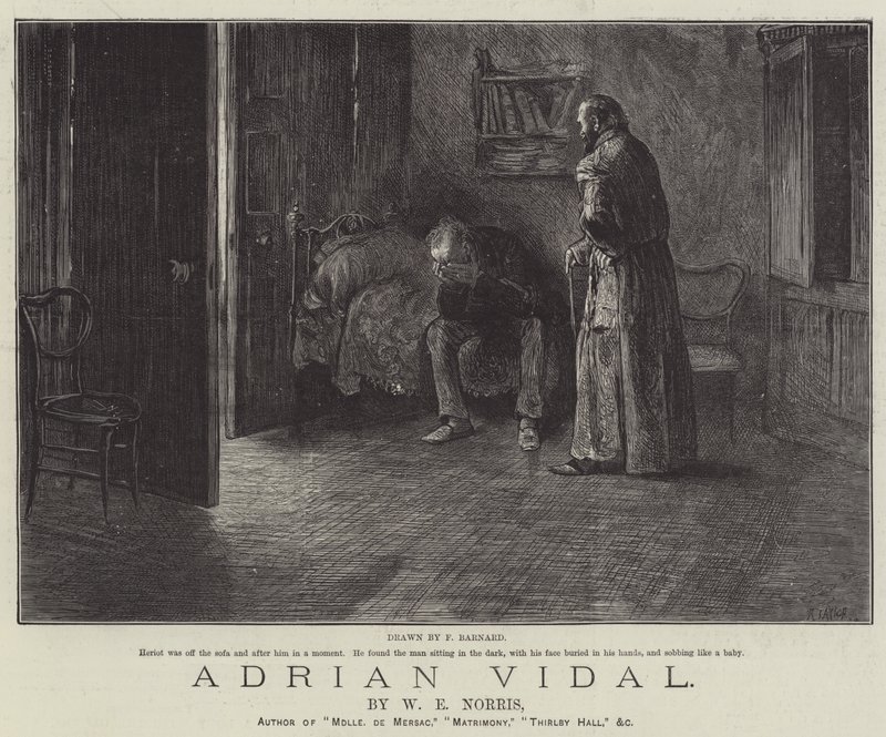 Adrian Vidal, WE Norris by Frederick Barnard