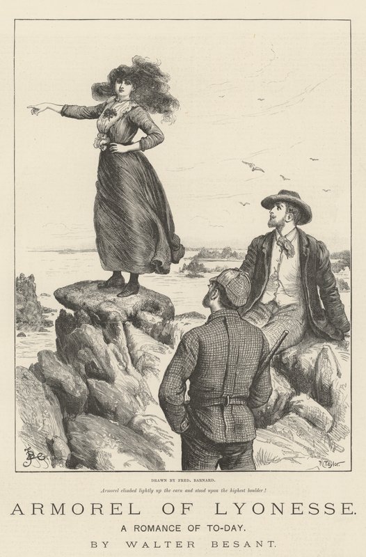 Lyonesse Zırhı, Bugünün Romantizmi, Walter Besant by Frederick Barnard