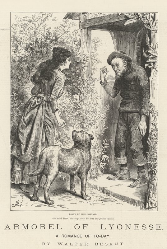 Lyonesse Zırhı, Bugünün Romantizmi, Walter Besant by Frederick Barnard