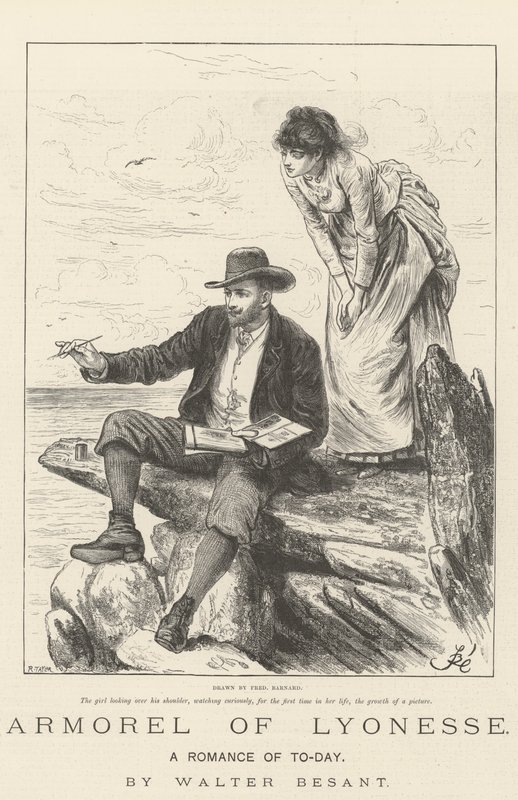 Lyonesse Zırhı, Bugünün Romantizmi, Walter Besant by Frederick Barnard