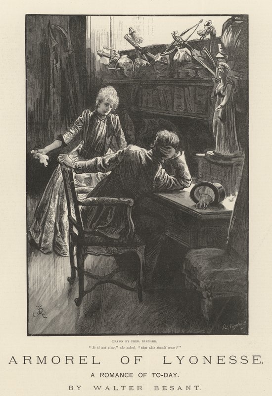 Lyonesse Zırhı, Bugünün Romantizmi, Walter Besant by Frederick Barnard