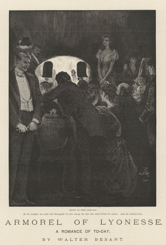 Lyonesse Zırhı, Bugünün Romantizmi, Walter Besant by Frederick Barnard