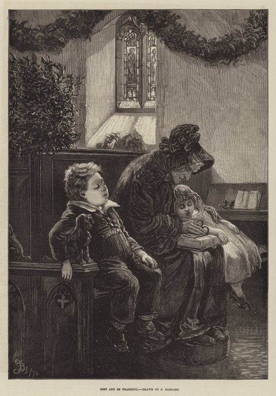Dinlen ve Şükret by Frederick Barnard