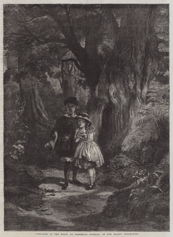 Ormandaki Çocuklar by Frederick Goodall