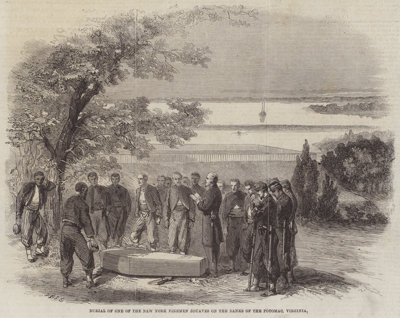New York İtfaiyecilerinden Zouaves
