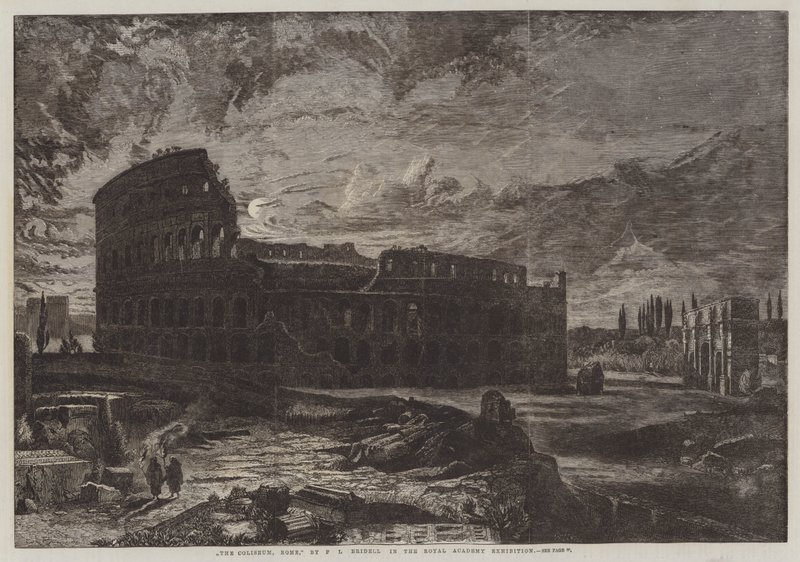 Kolezyum, Roma by Frederick Lee Bridell