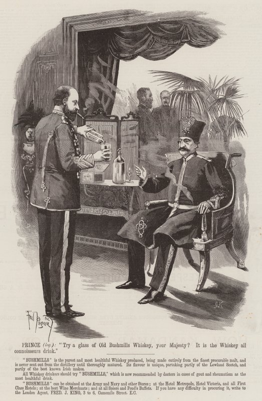 Reklam, Bushmills Viski by Frederick Pegram