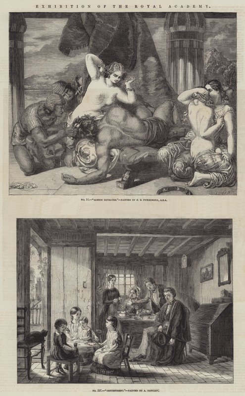 Kraliyet Akademisi Sergisi by Frederick Richard Pickersgill
