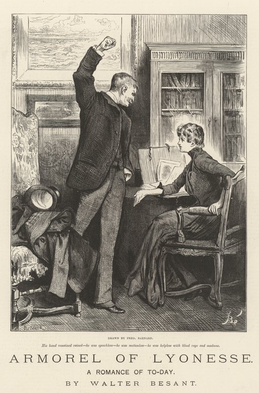 Lyonesse Zırhı, Bugünün Romantizmi, Walter Besant by Frederick Barnard