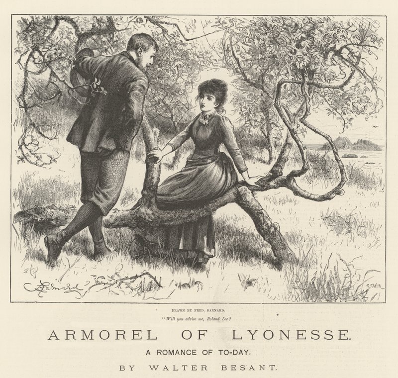 Lyonesse Zırhı, Günümüzün Romantizmi, Walter Besant by Frederick Barnard