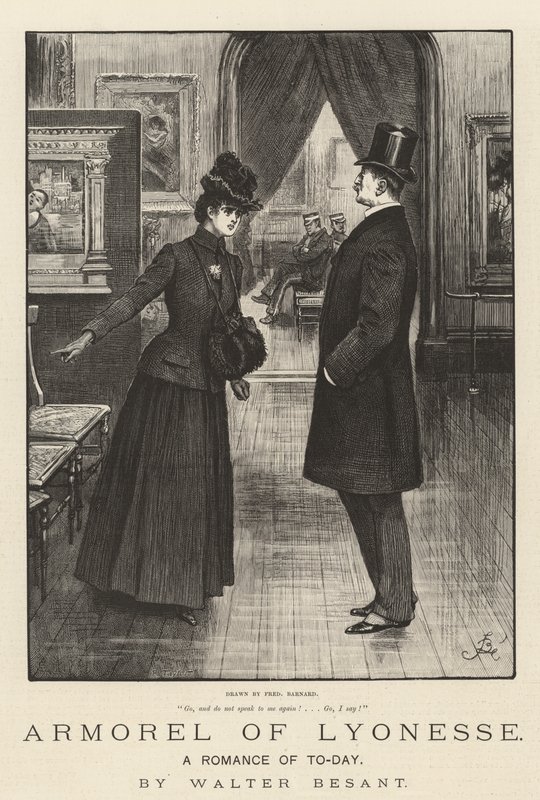 Lyonesse Zırhı, Günümüzün Romantizmi, Walter Besant by Frederick Barnard