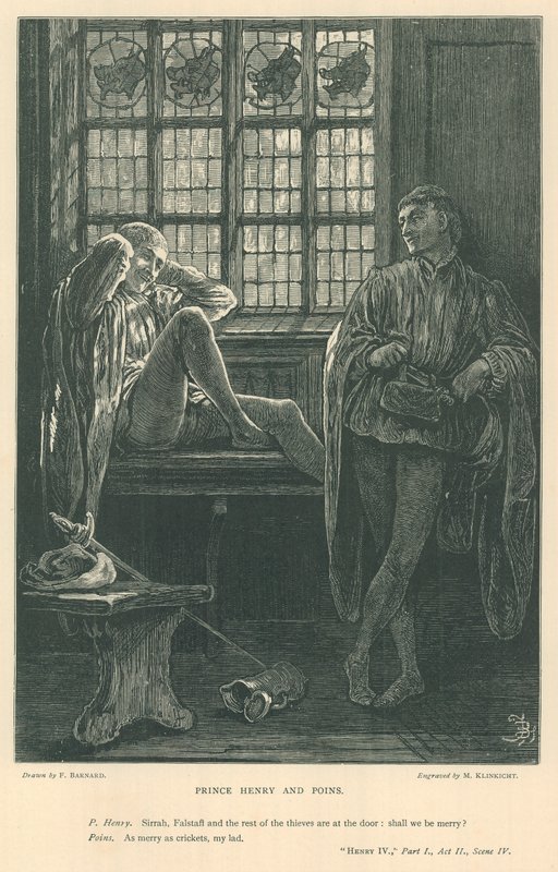 Kral Henry IV için çizim, bölüm i by Frederick Barnard