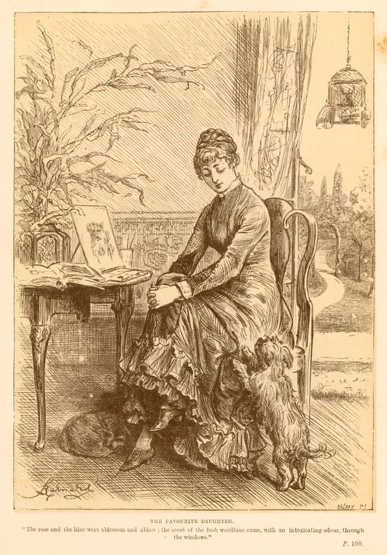 Favori Kızı by Frederick Barnard