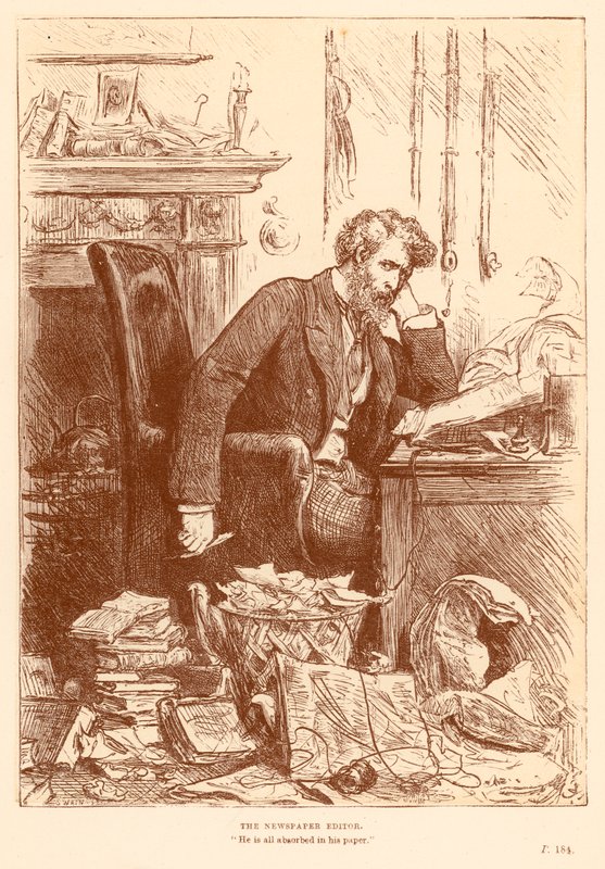 Gazete Editörü by Frederick Barnard
