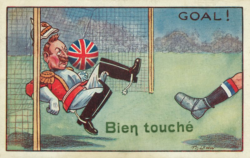 İyi Dokun, Gol! (renkli taş) by Frederick George Lewin