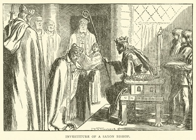 Bir Sakson Piskoposunun Görevi by Frederick Henry Townsend