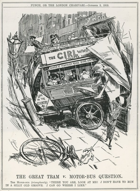 Büyük Tramvay v. Motor-Otobüs Sorusu by Frederick Henry Townsend