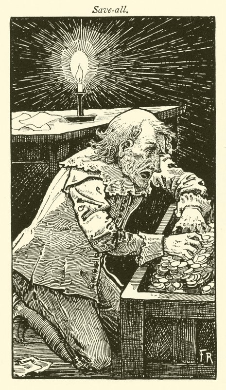Hepsini kaydet (gravür) by Frederick Hurten Rhead
