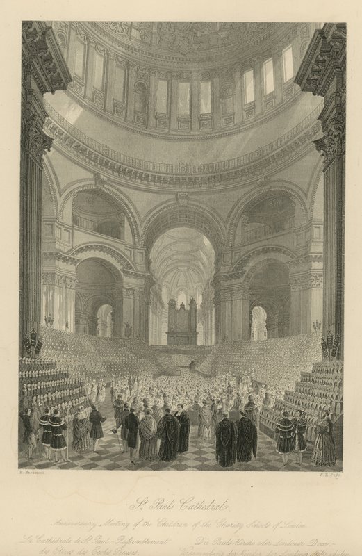 Londra Yardım Okullarının Çocukları Yıldönümü Toplantısı by Frederick Mackenzie