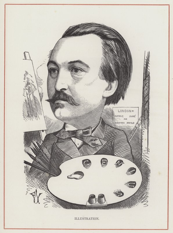 Gustave Dore, İllüstrasyon by Frederick Waddy
