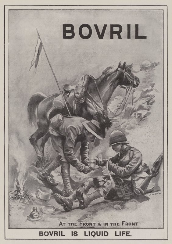 Reklam, Bovril (gravür) by Frederick William Burton
