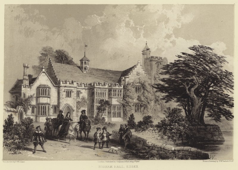 Horham Salonu, Essex by Frederick William Fairholt