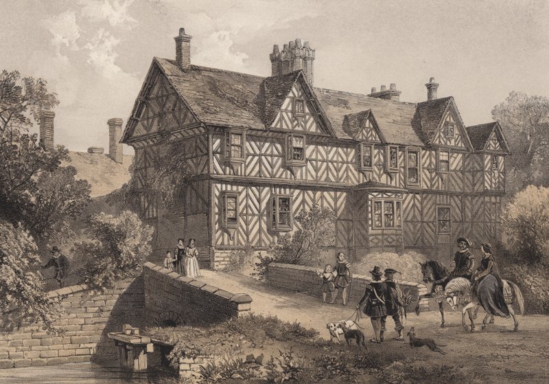 Pitchford Hall, Shropshire  by Frederick William Hulme