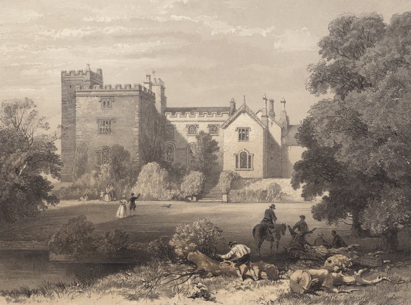Sizergh Salonu, Westmoreland by Frederick William Hulme