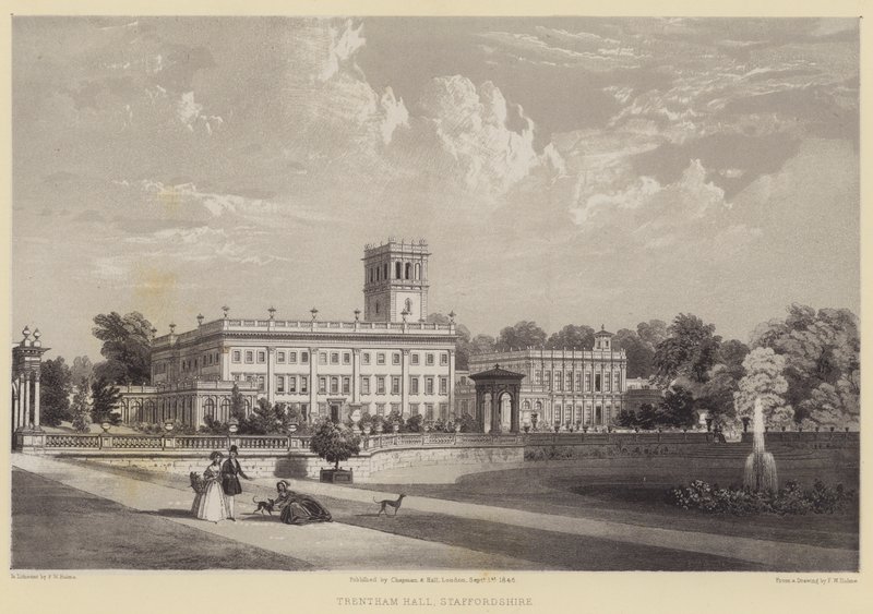 Trentham Salonu, Staffordshire by Frederick William Hulme