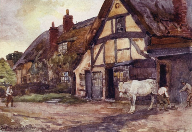 aston cantlow by Frederick William Newton Whitehead