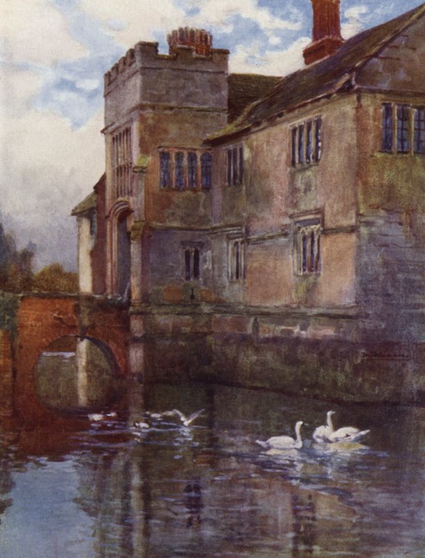 Baddesley Clinton Salonu by Frederick William Newton Whitehead