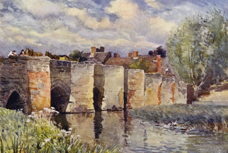 Bidford Köprüsü by Frederick William Newton Whitehead