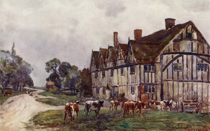 Beş Köşeli Ev, Long Itchington by Frederick William Newton Whitehead