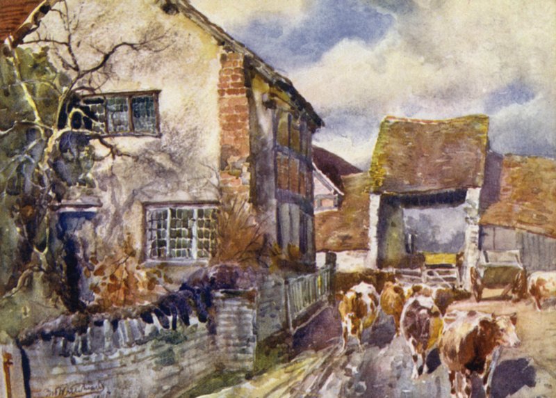 Mary Ardens Kır Evi, Wilmcote by Frederick William Newton Whitehead