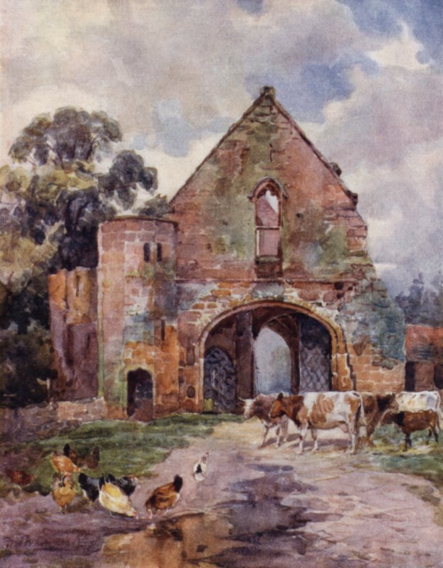 Maxstoke Manastırı by Frederick William Newton Whitehead
