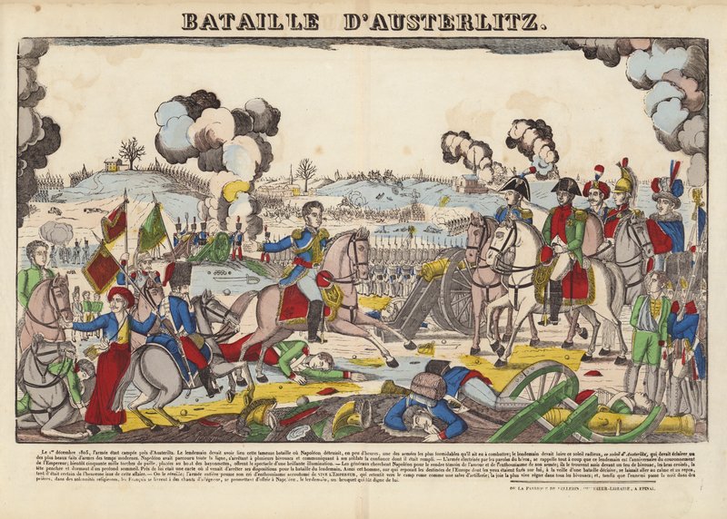 DAusterlitz savaşı by French School