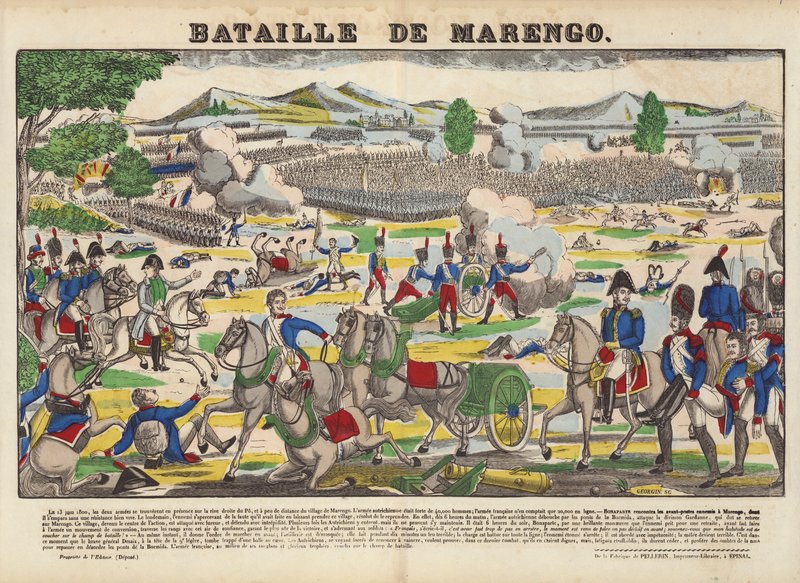Marengo Savaşı by French School