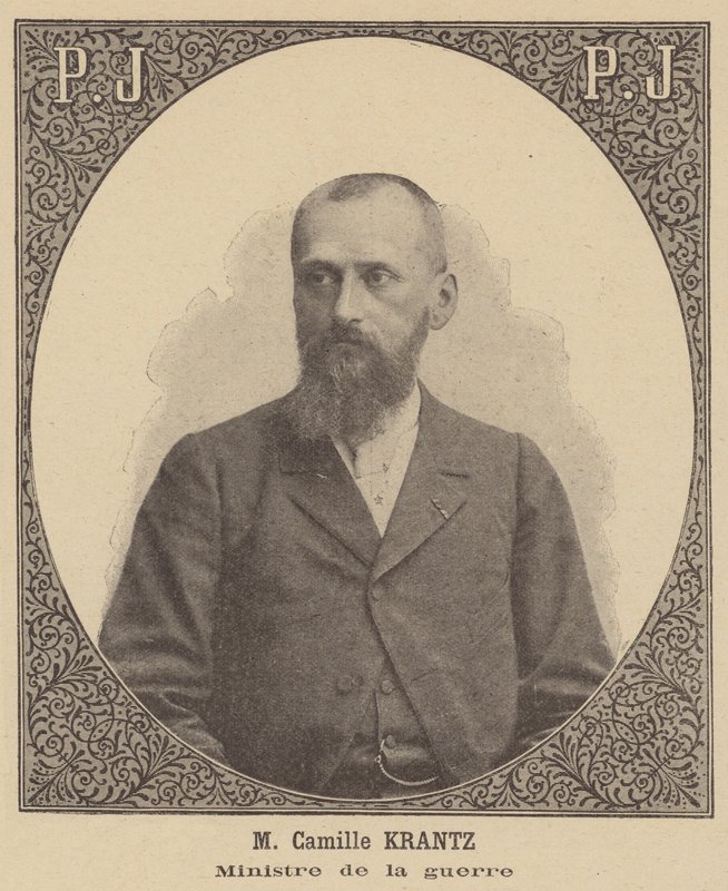 Fransa Savaş Bakanı Camille Krantz by French School