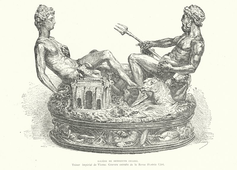 Cellini Tuz Mahzeni, 1543 by French School