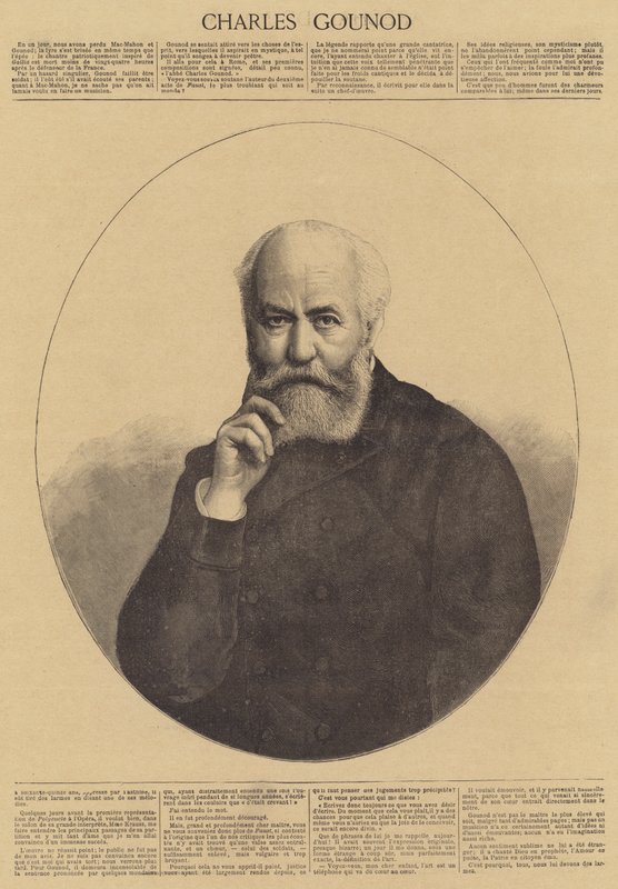 Charles Gounod by French School