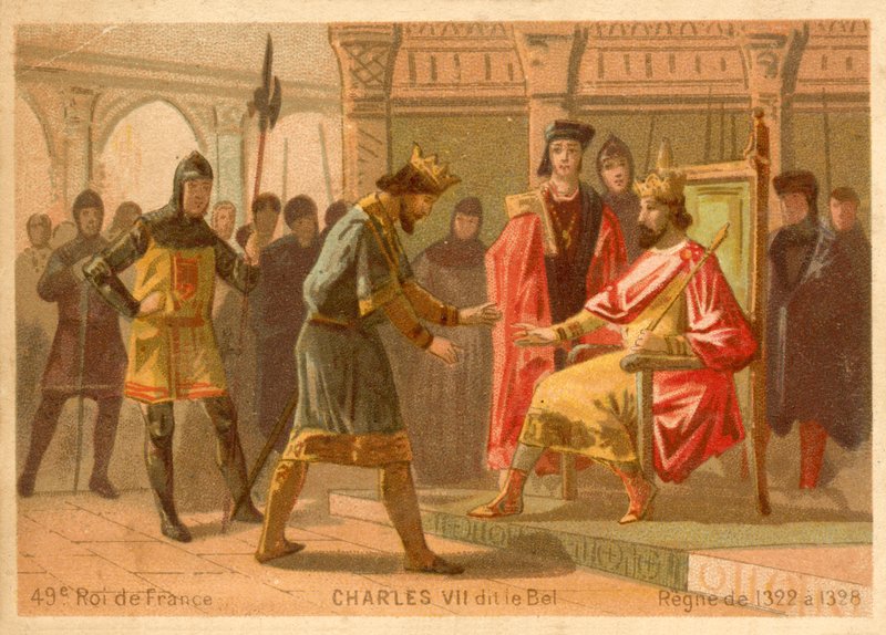 Fransa Charles IV by French School