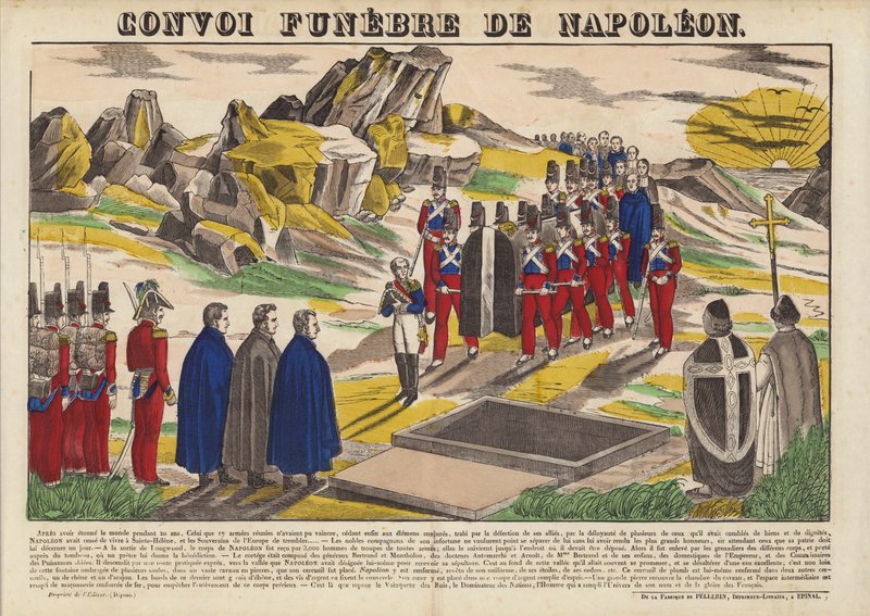 Napolyon Cenaze Konvoyu by French School