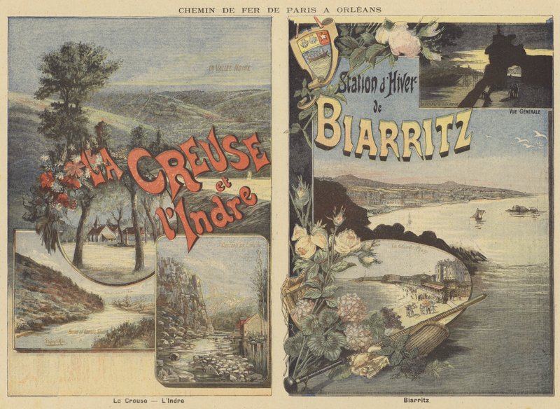 Creuse, Indre ve Biarritz by French School