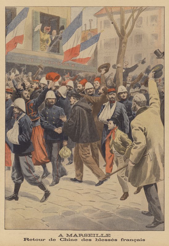 Fransız askerleri, Marsilya