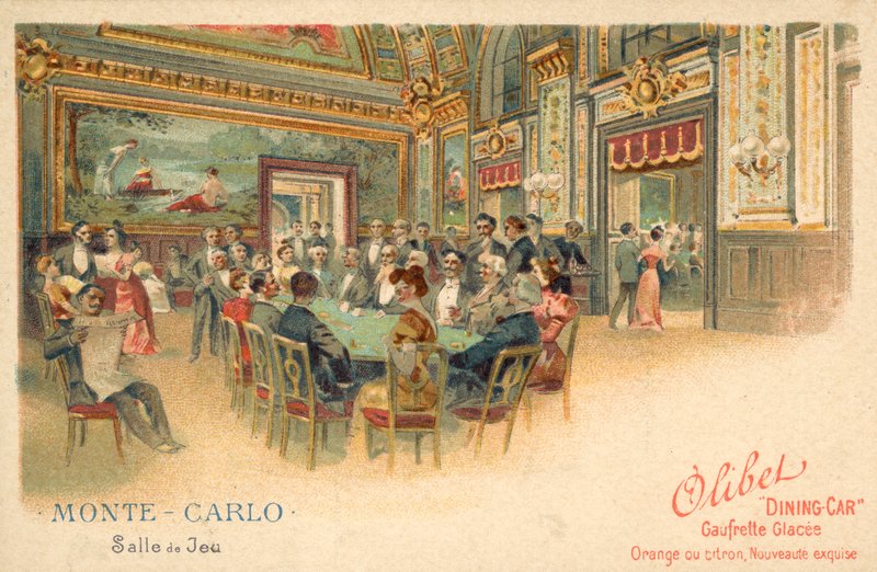 Oyun odası, Monte Carlo, Monako by French School