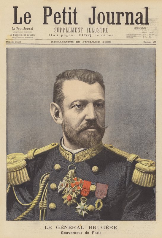 General Brugere, Paris Askeri Valisi by French School
