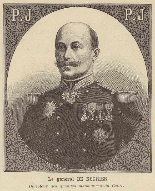General de Negrier, Fransız Ordusunun Merkez